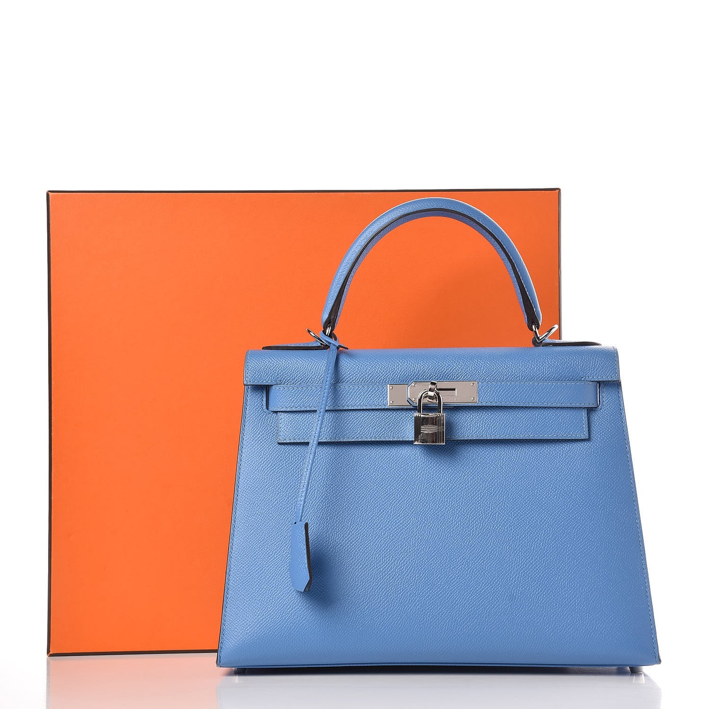 Epsom Kelly Sellier 28 Bleu Paradise
