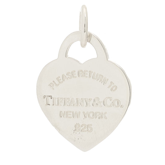 Sterling Silver Return To Tiffany Heart Tag Charm