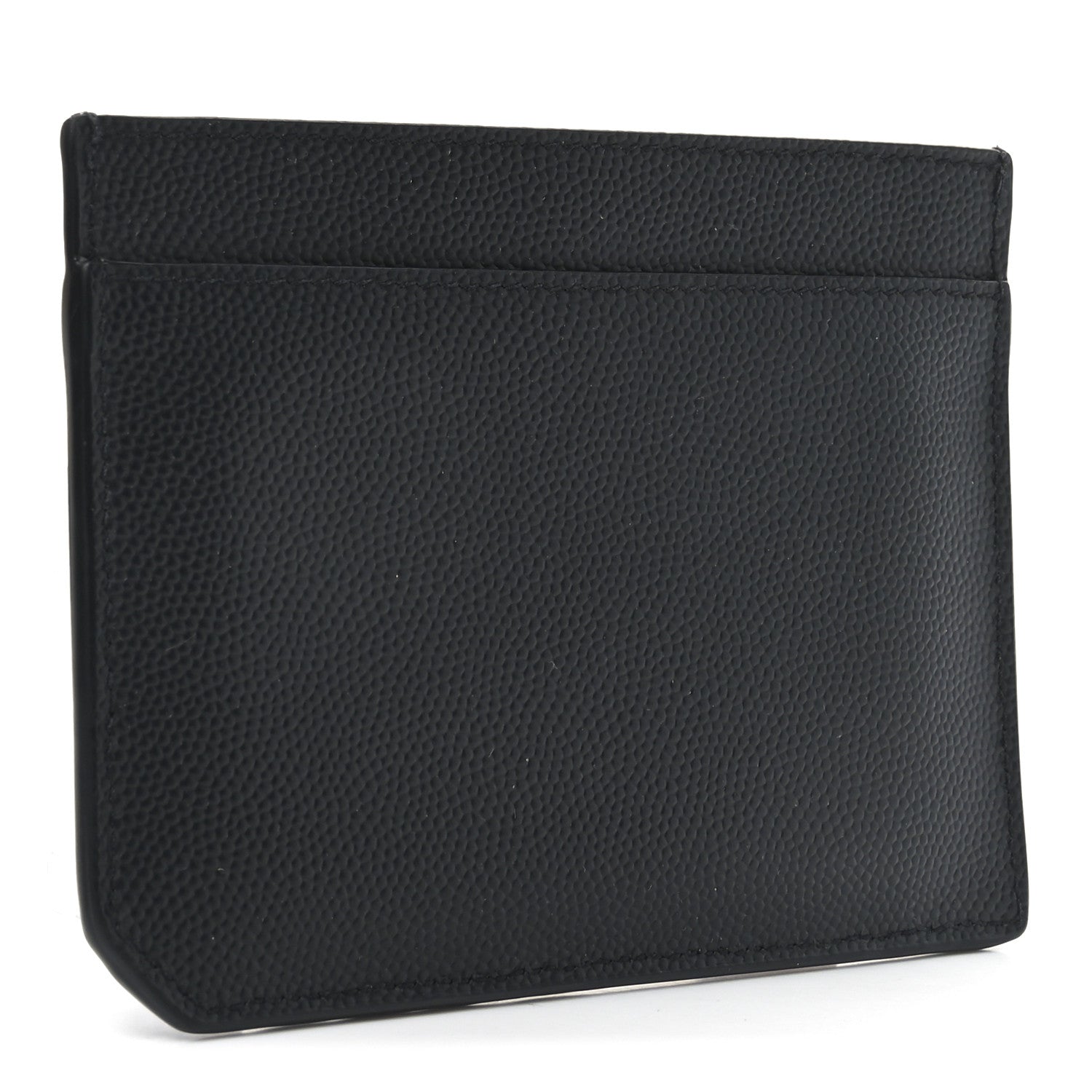 Saint Laurent Grain De Poudre 5 Fragments Credit Card Holder Black 3 of 7