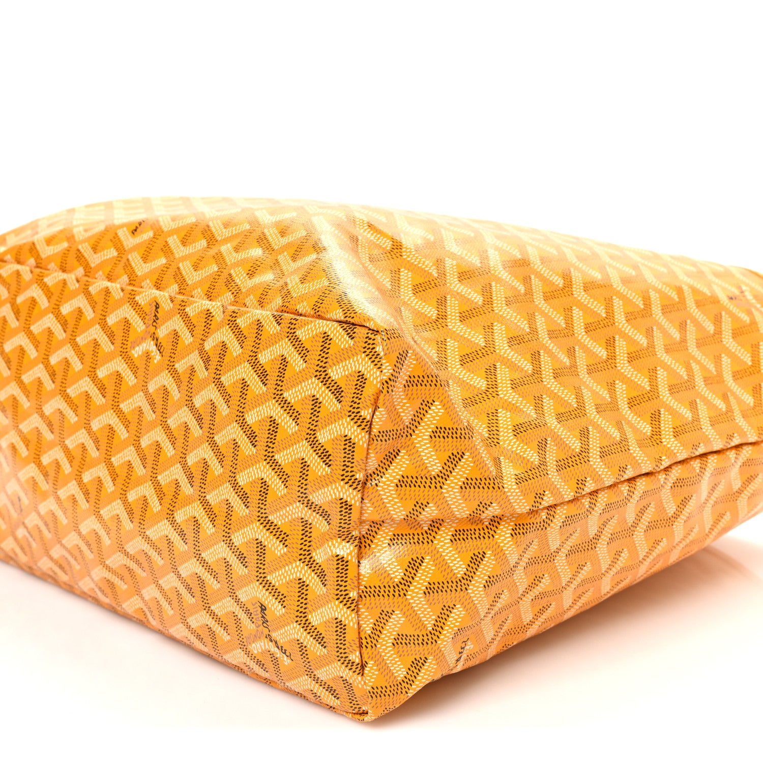 Goyard Goyardine Saint Louis PM Yellow 1831946 – FASHIONPHILE