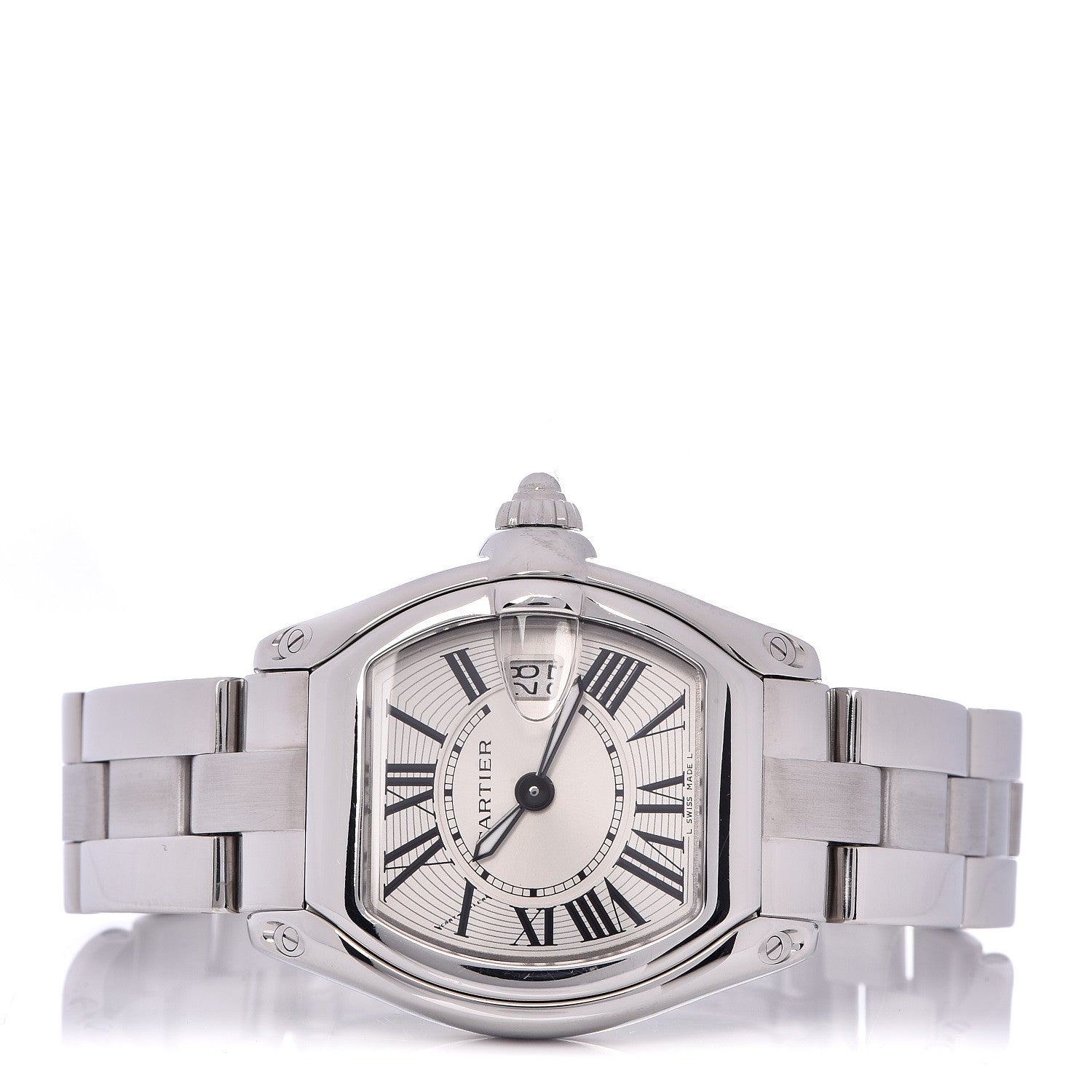 Cartier Stainless Steel 31mm Roadster Quartz Watch 3 of 5