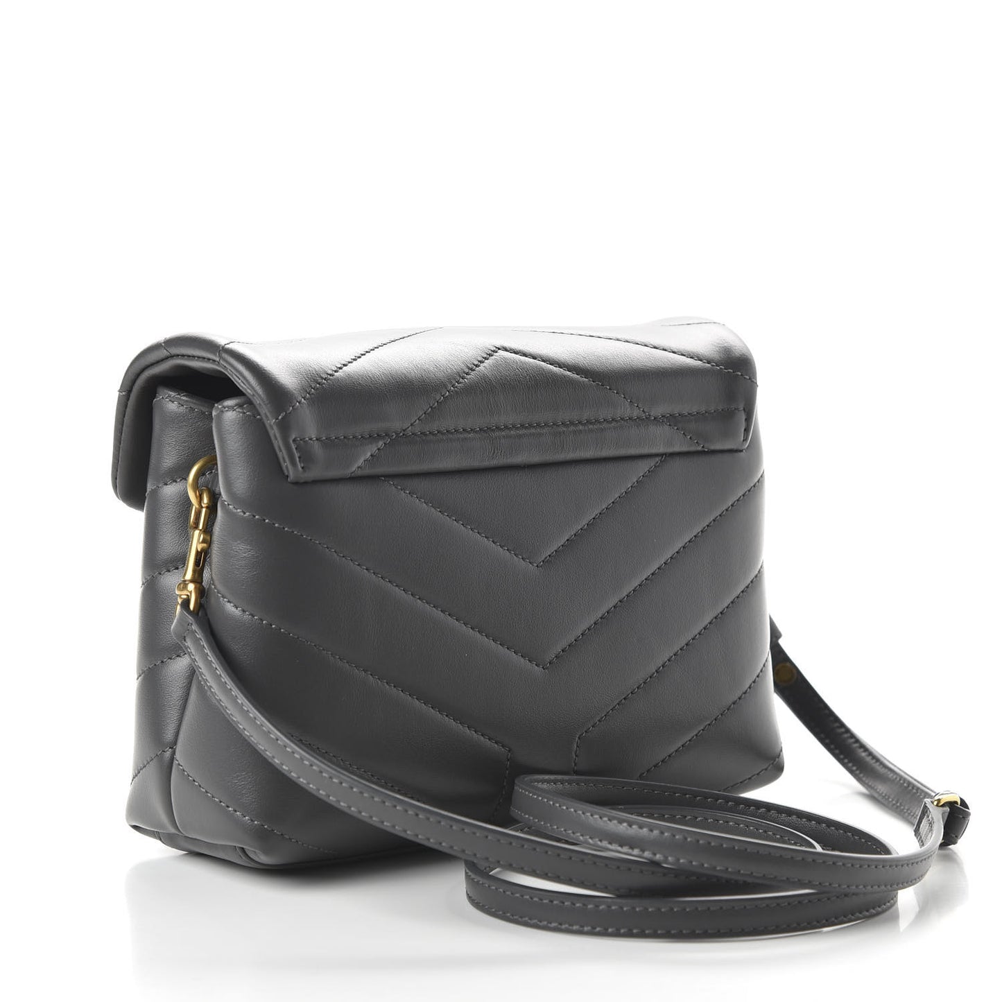Calfskin Y Quilted Monogram Toy Loulou Crossbody Bag Storm
