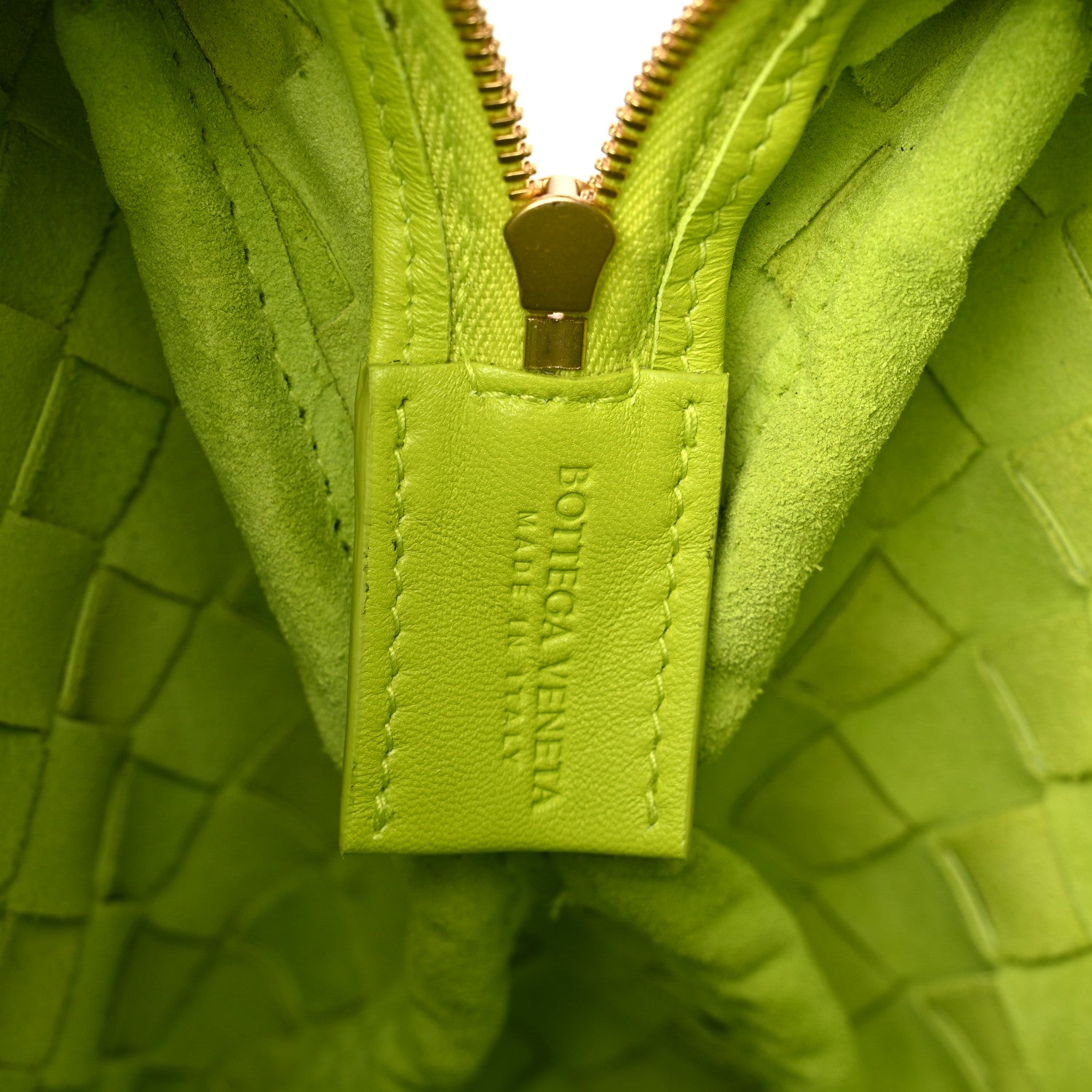 Bottega Veneta Nappa Intrecciato Mini Loop Camera Bag Acid Kiwi 6 of 8