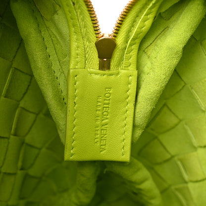 Bottega Veneta Nappa Intrecciato Mini Loop Camera Bag Acid Kiwi 6 of 8