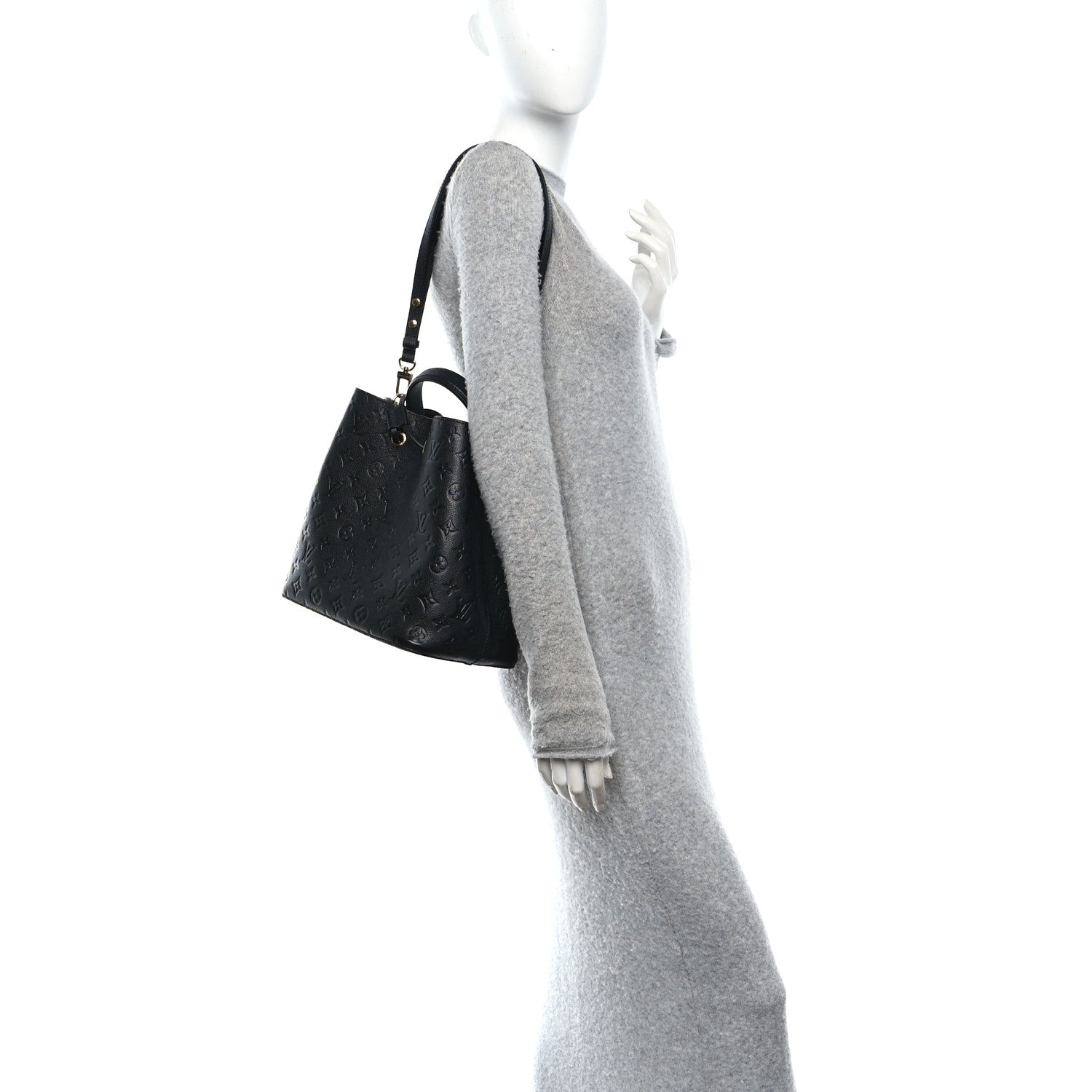 Louis Vuitton Empreinte Neonoe MM Black 2 of 10