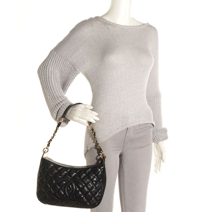 Chanel Caviar Quilted CC Hobo Black 3 of 10