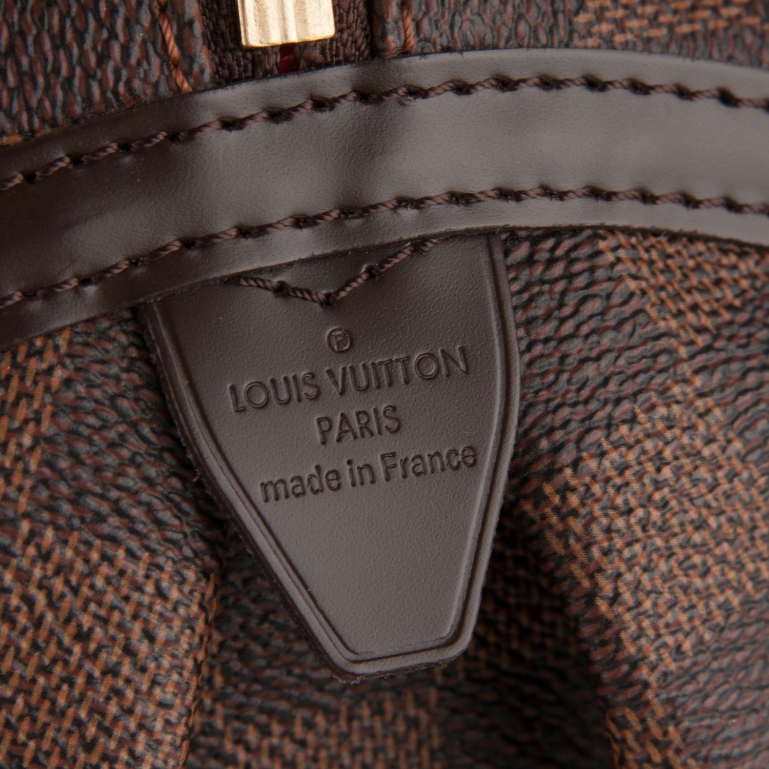 Louis Vuitton Damier Ebene Rivington GM 6 of 6