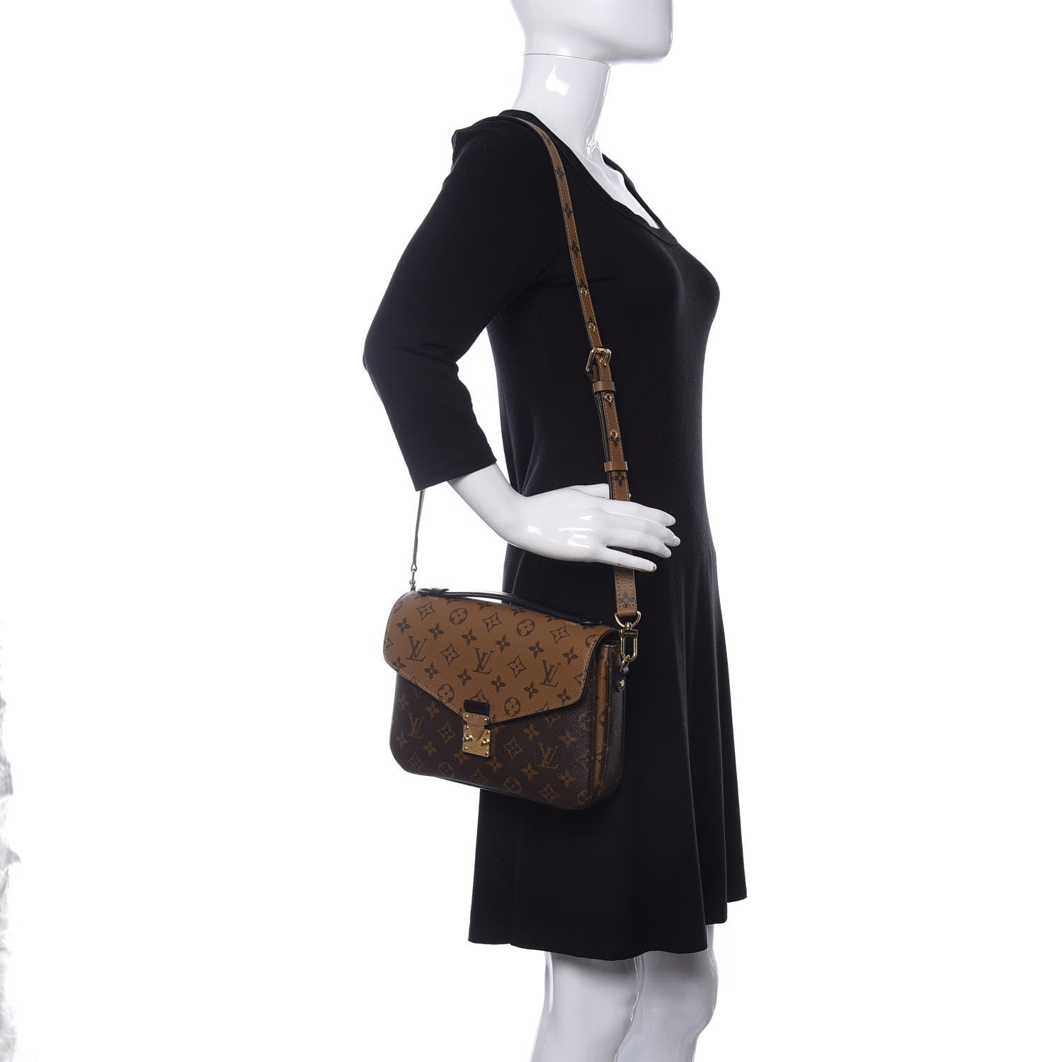 Louis Vuitton Reverse Monogram Pochette Metis 2 of 10