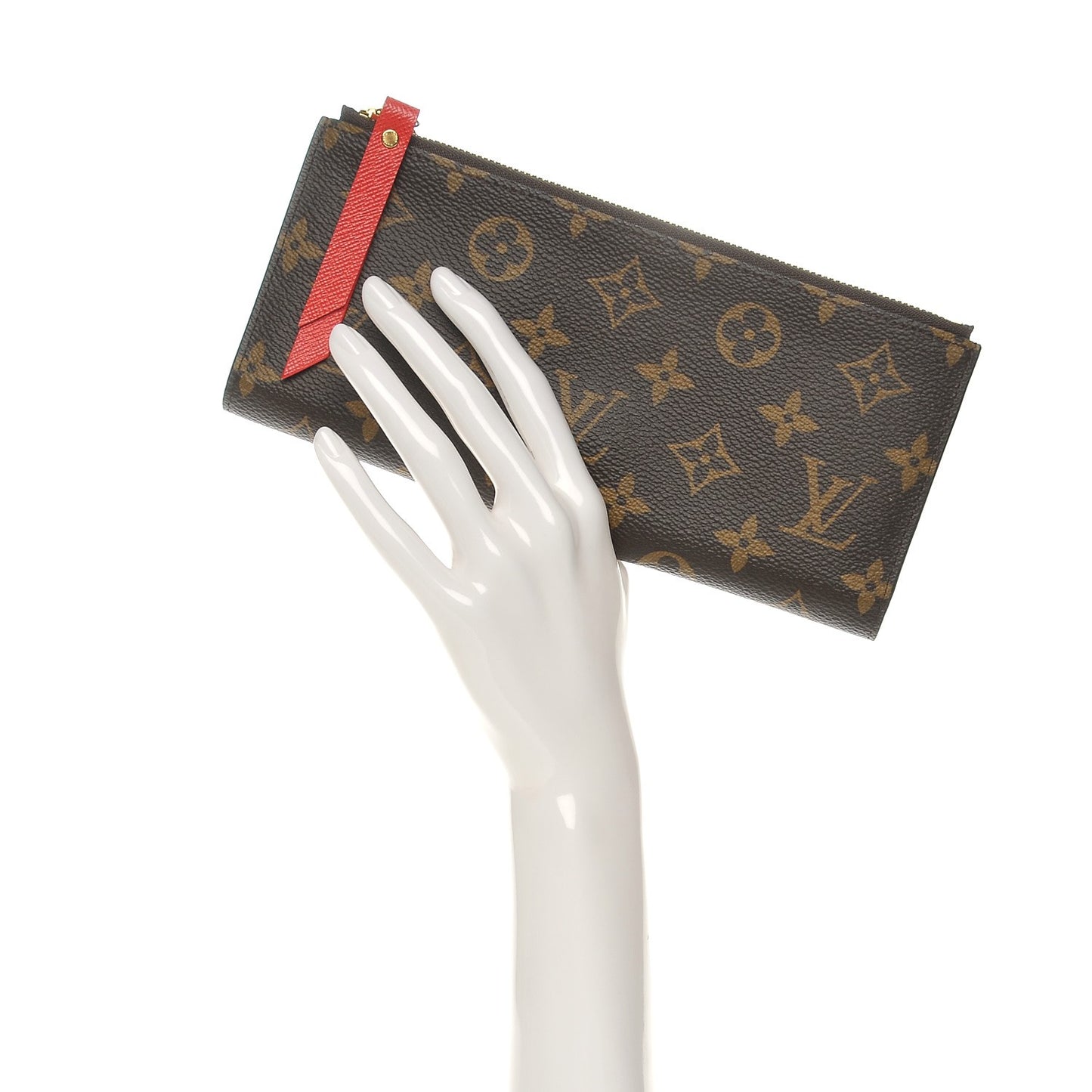 Monogram Adele Wallet Coquelicot