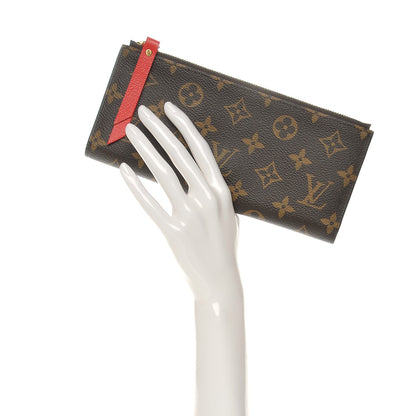 Louis Vuitton Monogram Adele Wallet Coquelicot 2 of 8
