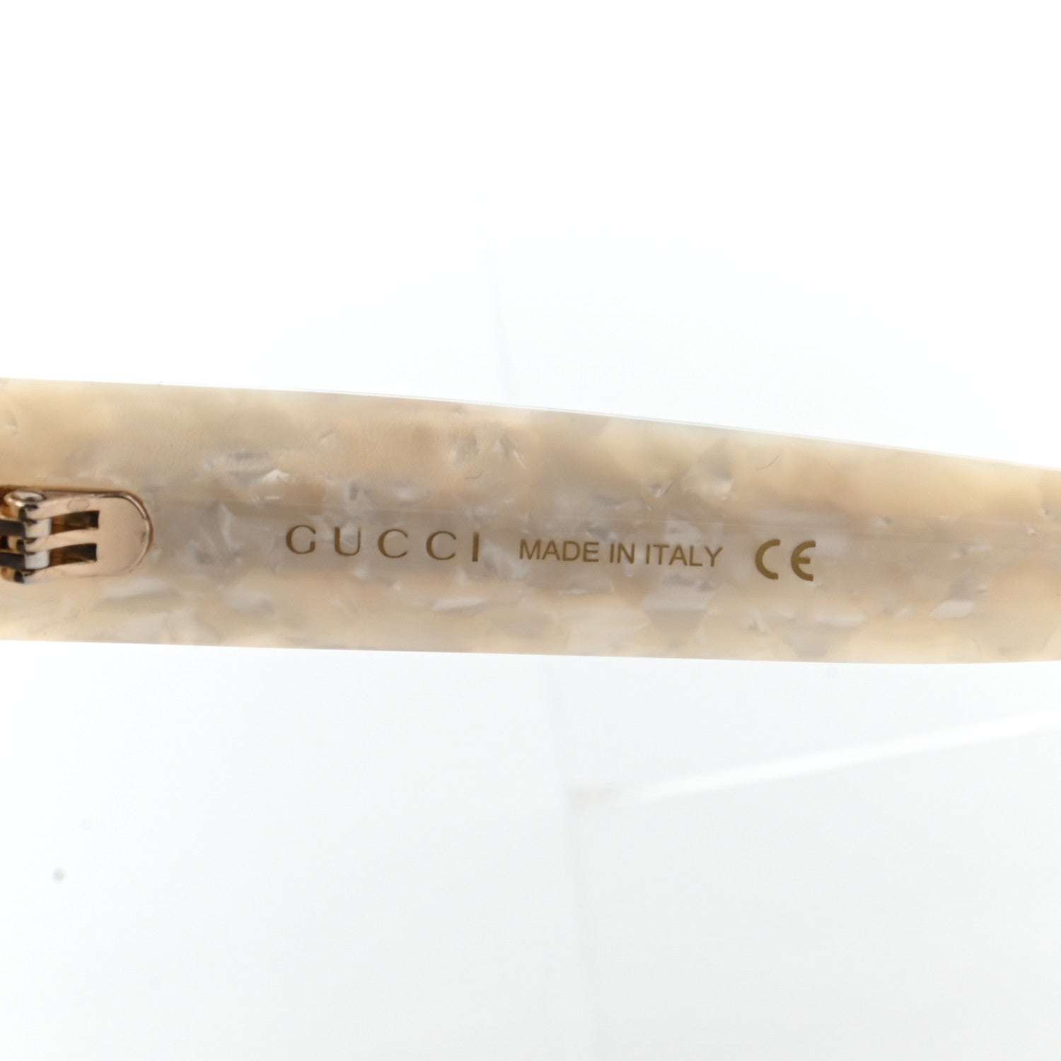 Gucci Round Frame Star Sunglasses GG0208S White 6 of 10