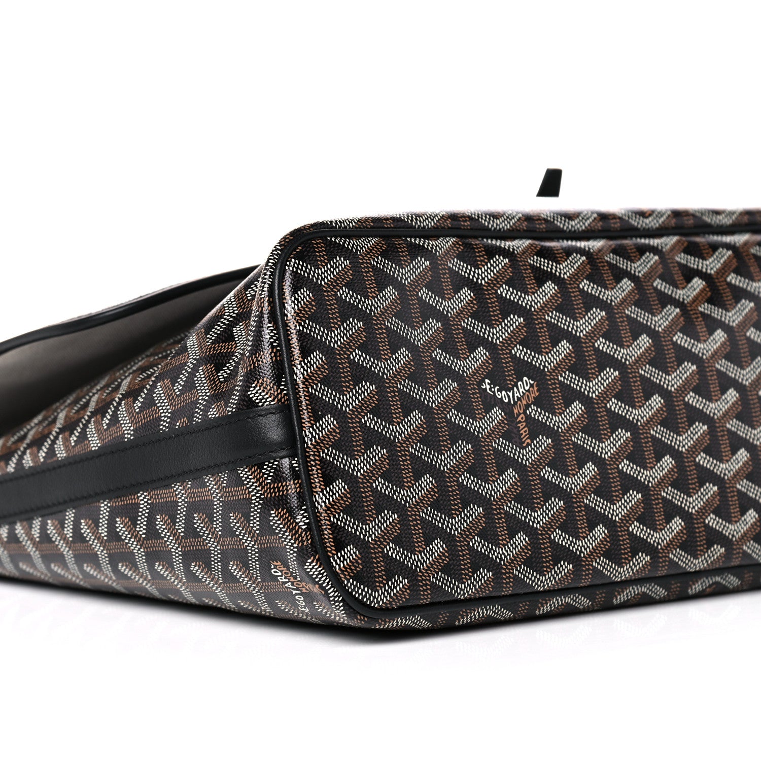 Goyard Goyardine Capetien Messenger Bag Black 7 of 9
