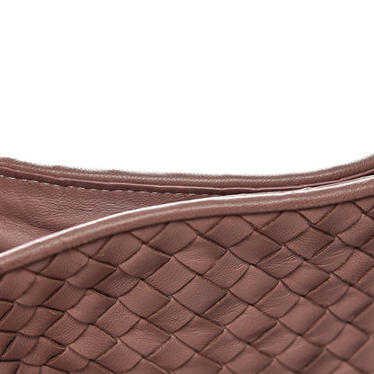 Bottega Veneta Nappa Intrecciato Parachute Bag Dark Deco Rose 7 of 17