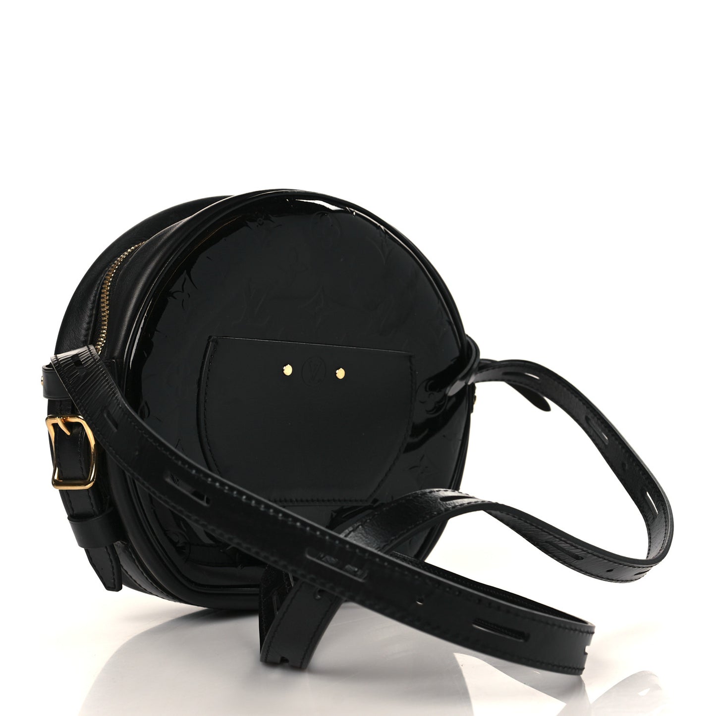 Vernis Boite Chapeau Souple MM Black