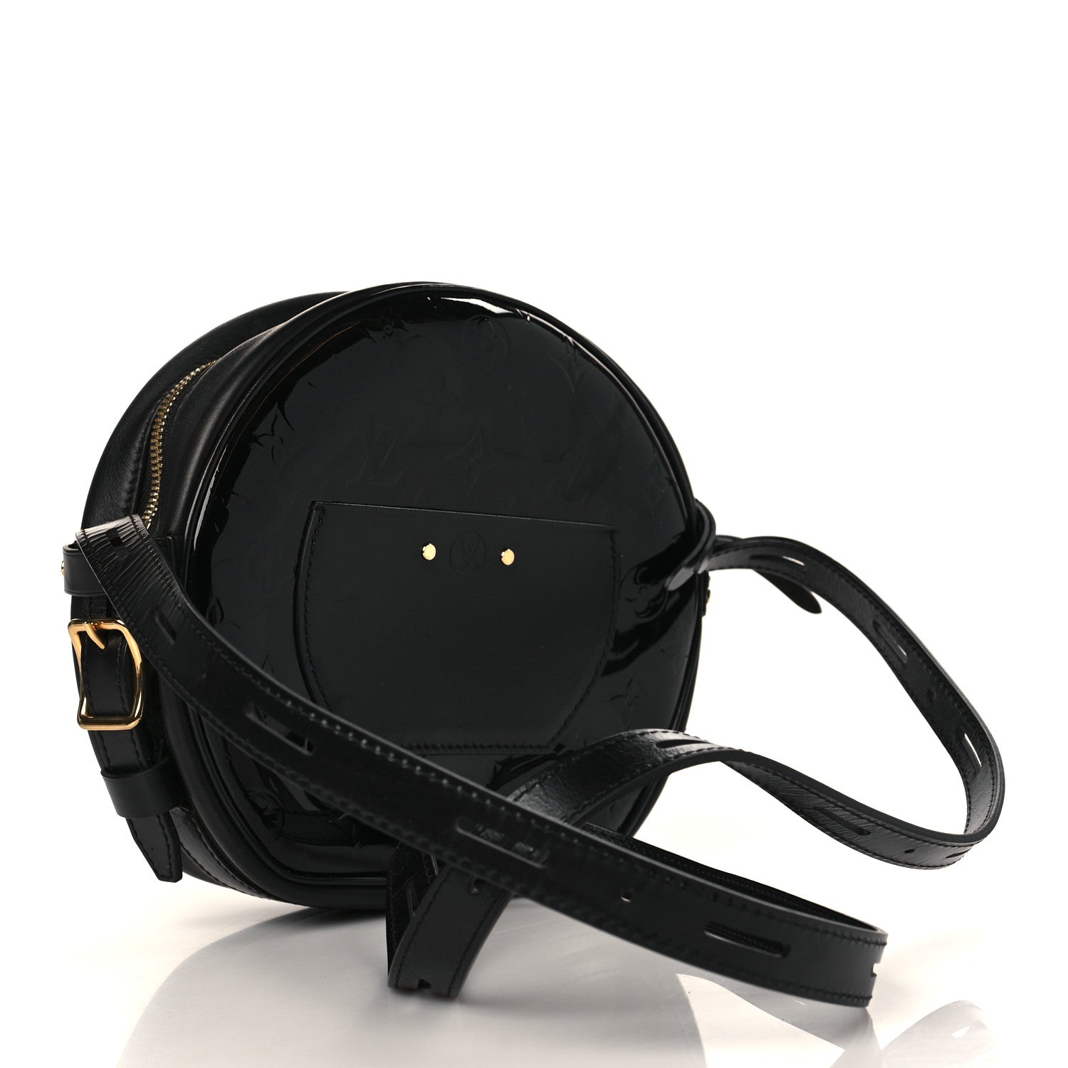 Louis Vuitton Vernis Boite Chapeau Souple MM Black 3 of 8