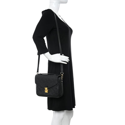 Louis Vuitton Empreinte Pochette Metis Black 2 of 10
