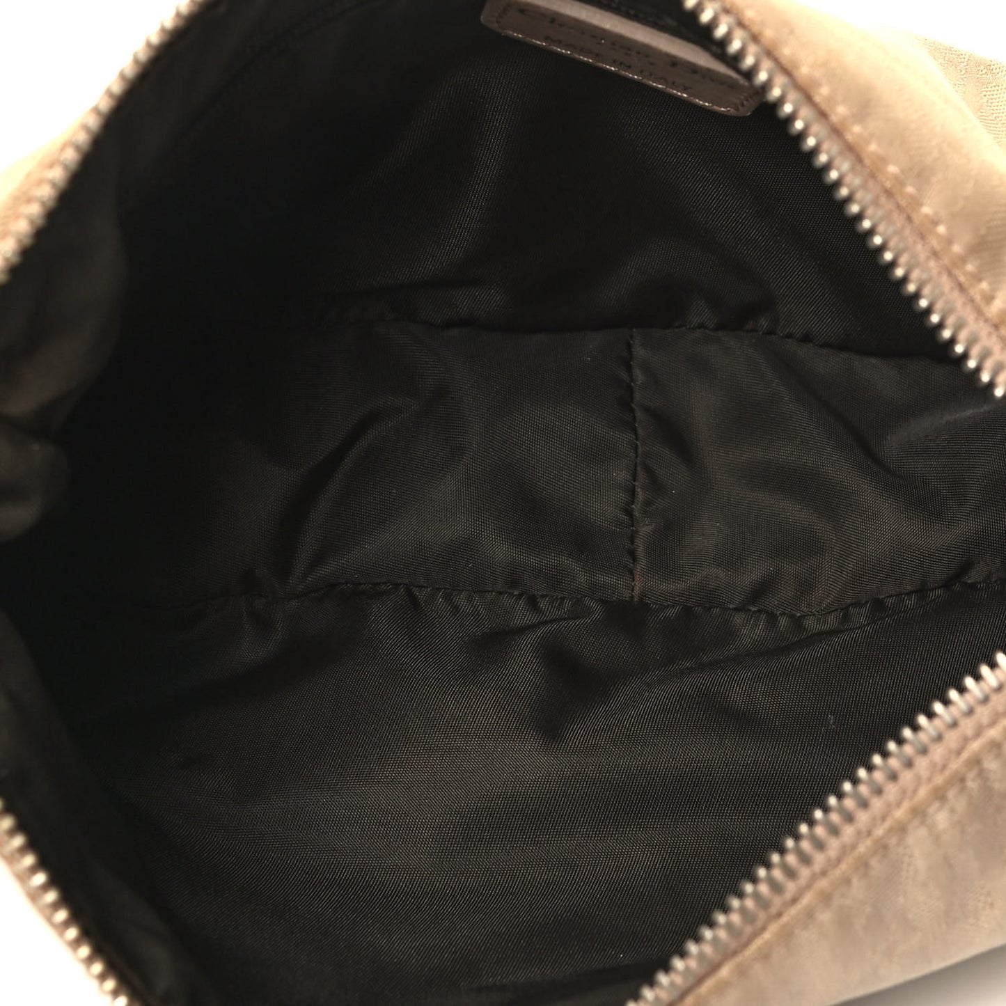 Monogram Charm Shoulder Bag Beige