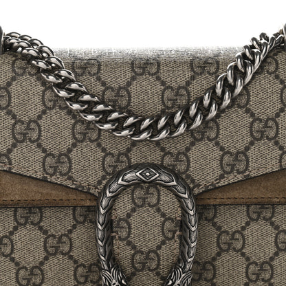 Gucci GG Supreme Monogram Mini Dionysus Shoulder Bag Taupe 8 of 11