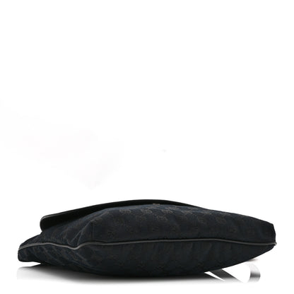 Gucci Monogram Signature Web Small Messenger Black 4 of 11