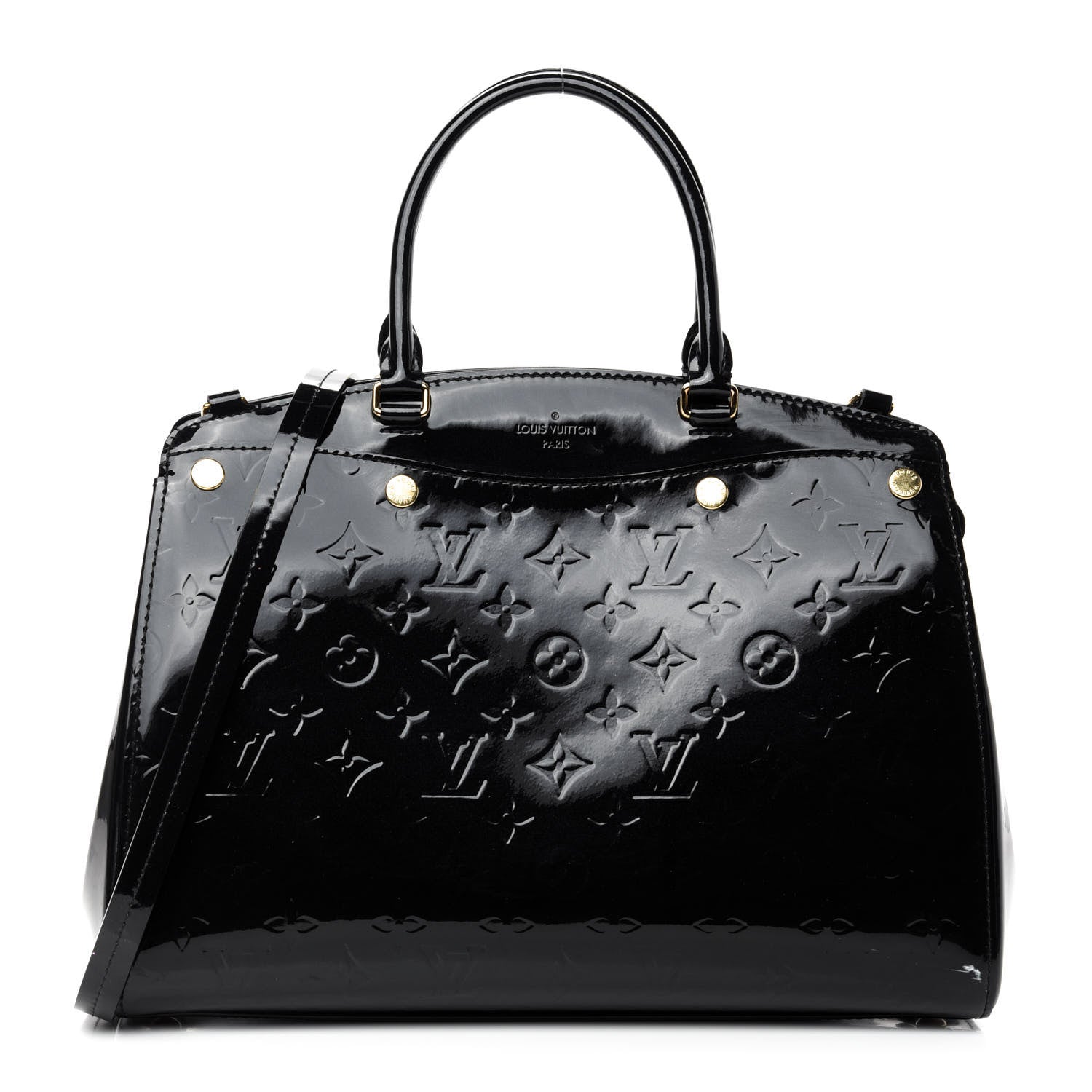 Louis Vuitton Vernis Brea MM Black 1 of 10