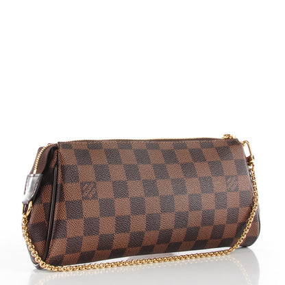 Louis Vuitton Damier Ebene Eva Clutch 3 of 8