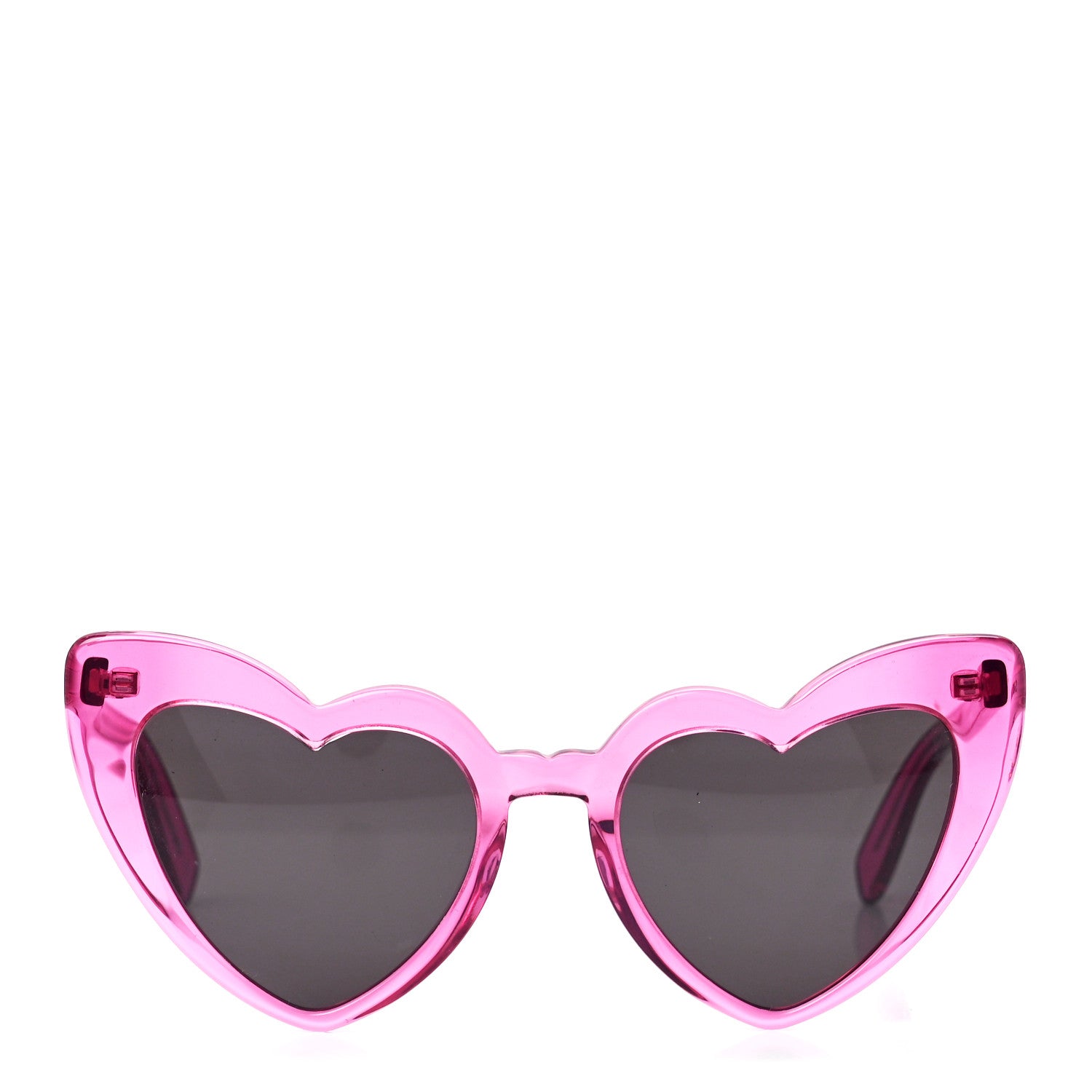 Saint Laurent Acetate Heart Frame Loulou SL181 Sunglasses Pink 2 of 8