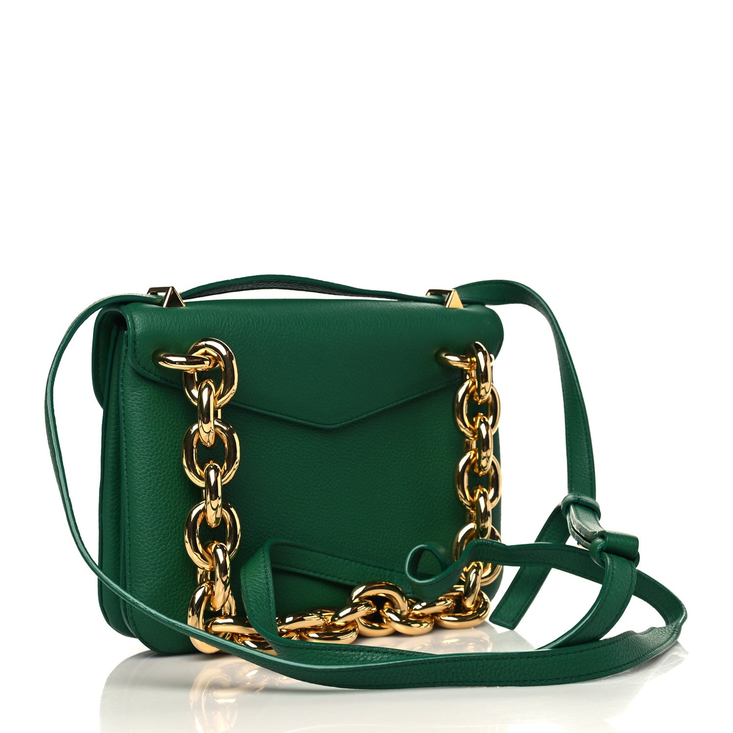 Calfskin Mount Envelope Bag Jungle