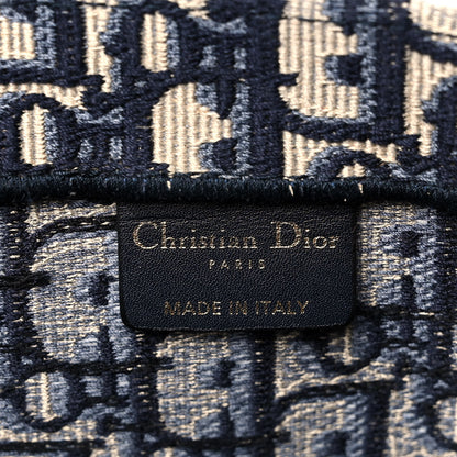 Christian Dior Oblique Book Tote Blue Multicolor 6 of 14