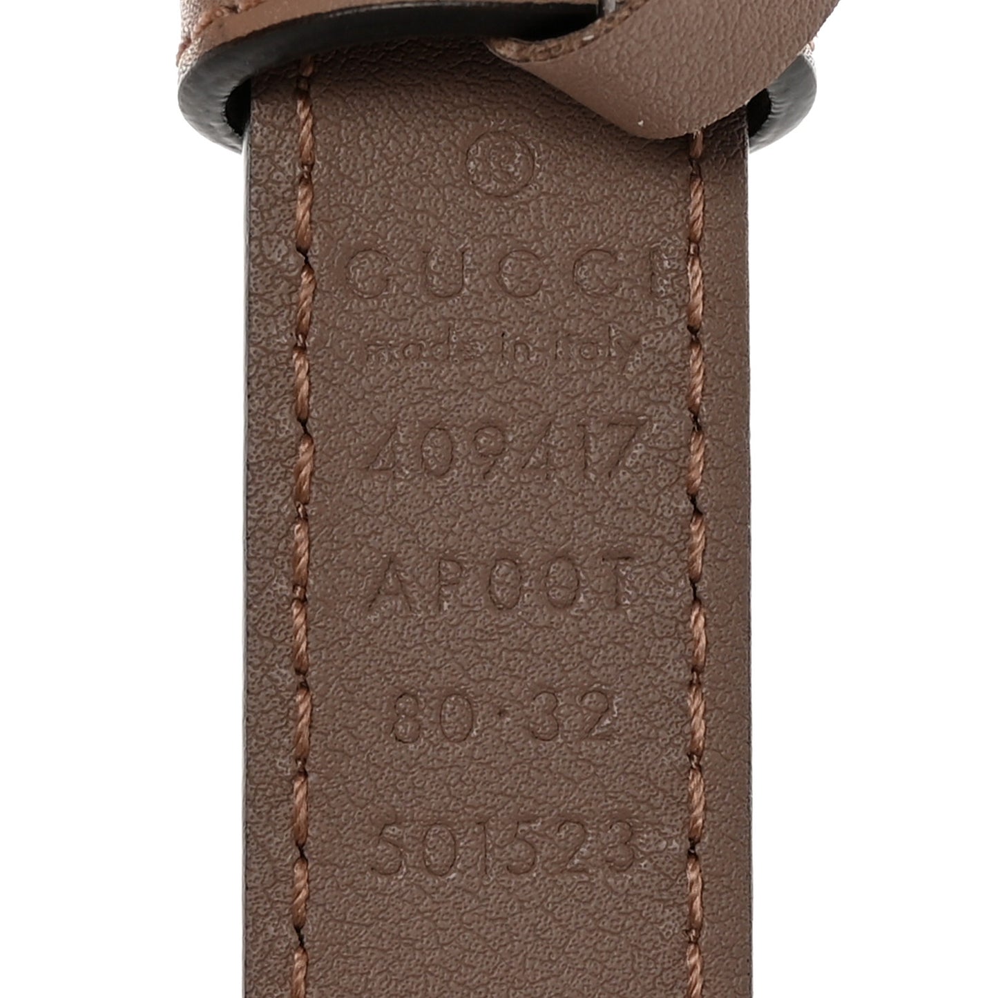 Calfskin Double G 20mm Belt 80 32 Porcelain Rose