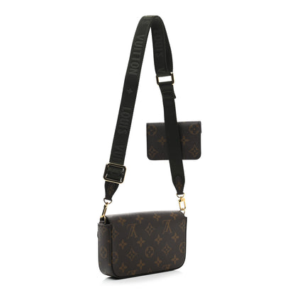 Louis Vuitton Monogram Felicie Strap & Go Kaki 3 of 8