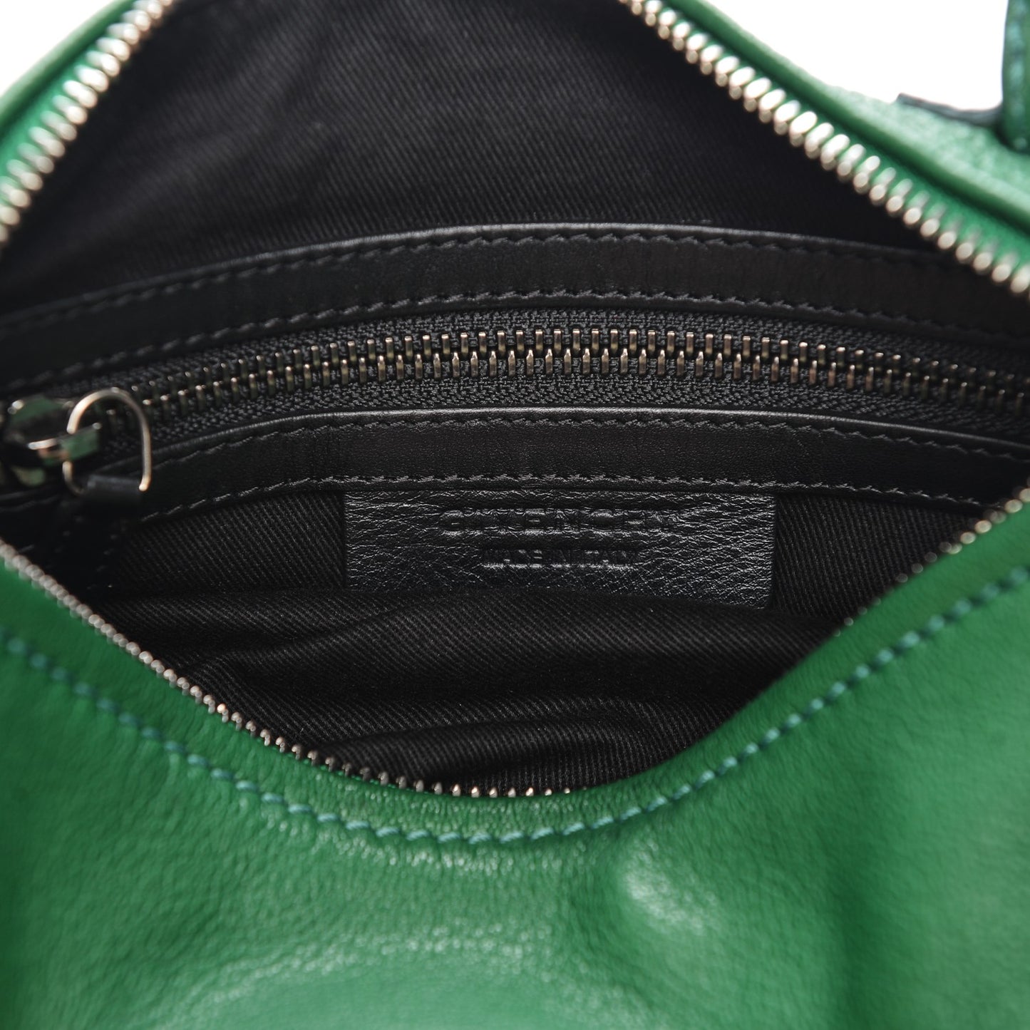 Sugar Goatskin Mini Pandora Emerald