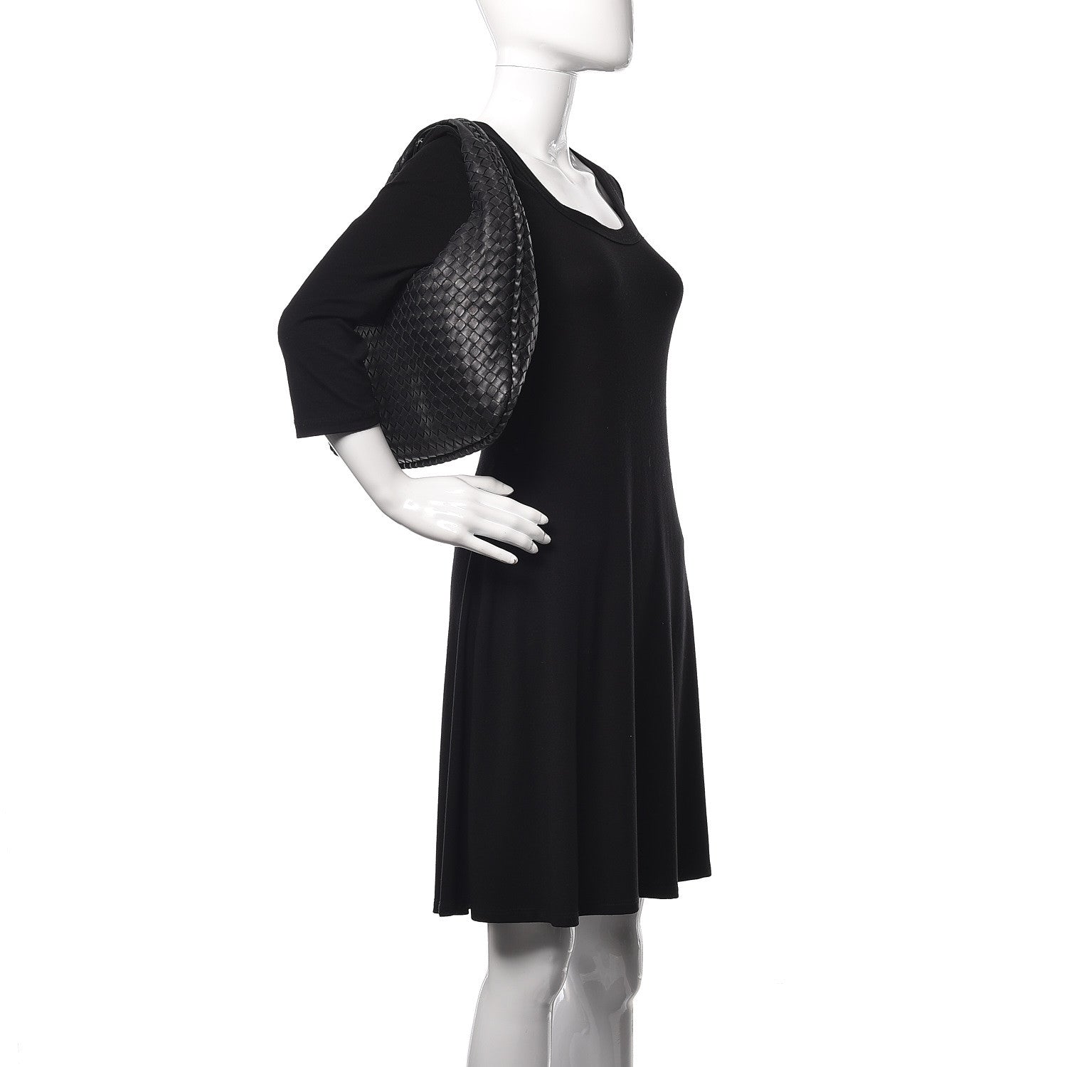 Bottega Veneta Nappa Intrecciato Medium Veneta Hobo Black 2 of 11