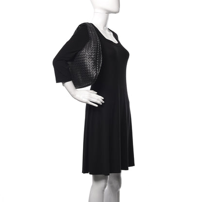 Bottega Veneta Nappa Intrecciato Medium Veneta Hobo Black 2 of 11