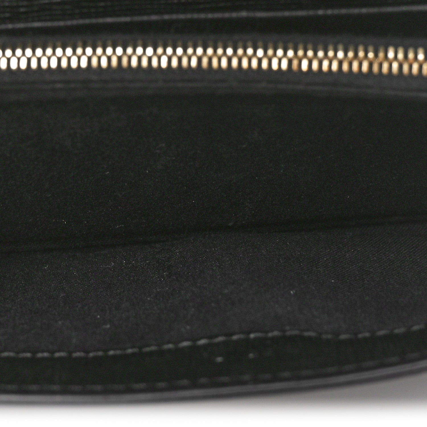 Fendi Vitello Elite Crystal Monster Eyes Simply Continental Wallet Black Cedro 5 of 10