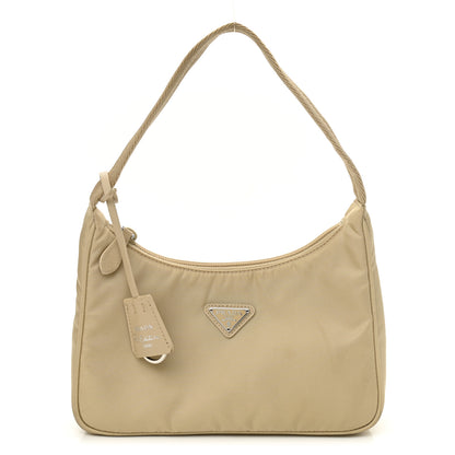Prada Re-Nylon Saffiano Mini Re-Edition 2000 Bag Deserto 1 of 9
