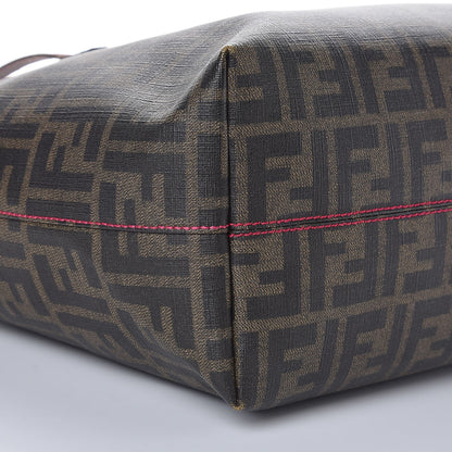 Fendi Zucca Spalmati Small Roll Tote Tobacco Fragola 15 of 16