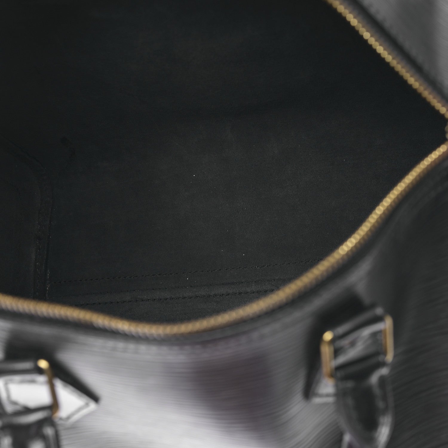 Louis Vuitton Epi Speedy 30 Black 5 of 11