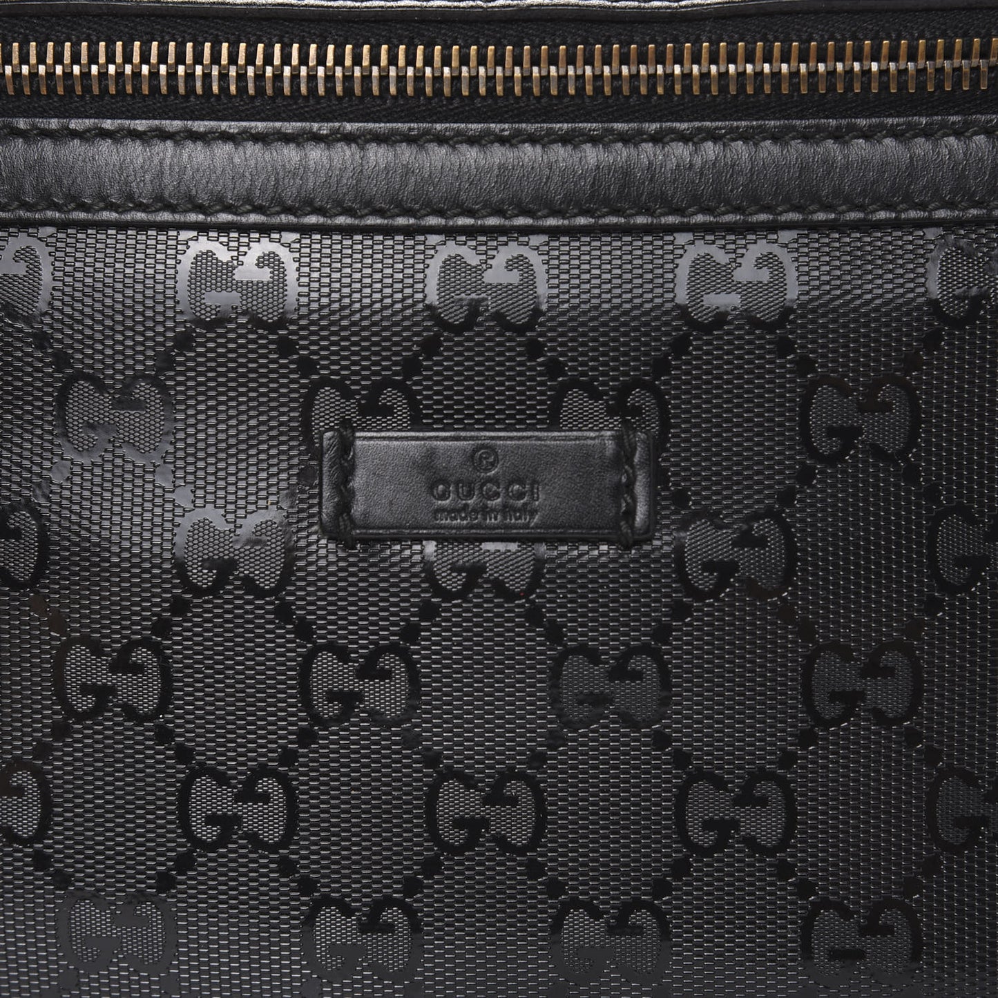 Imprime Monogram Belt Bag Black