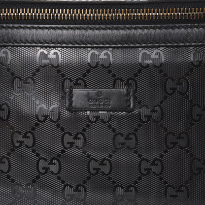 Gucci Imprime Monogram Belt Bag Black 9 of 9