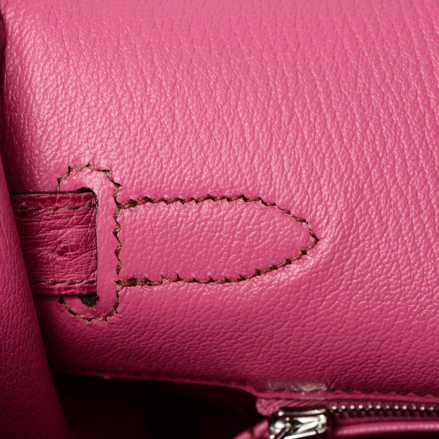Ostrich HAC Birkin 32 Fuchsia