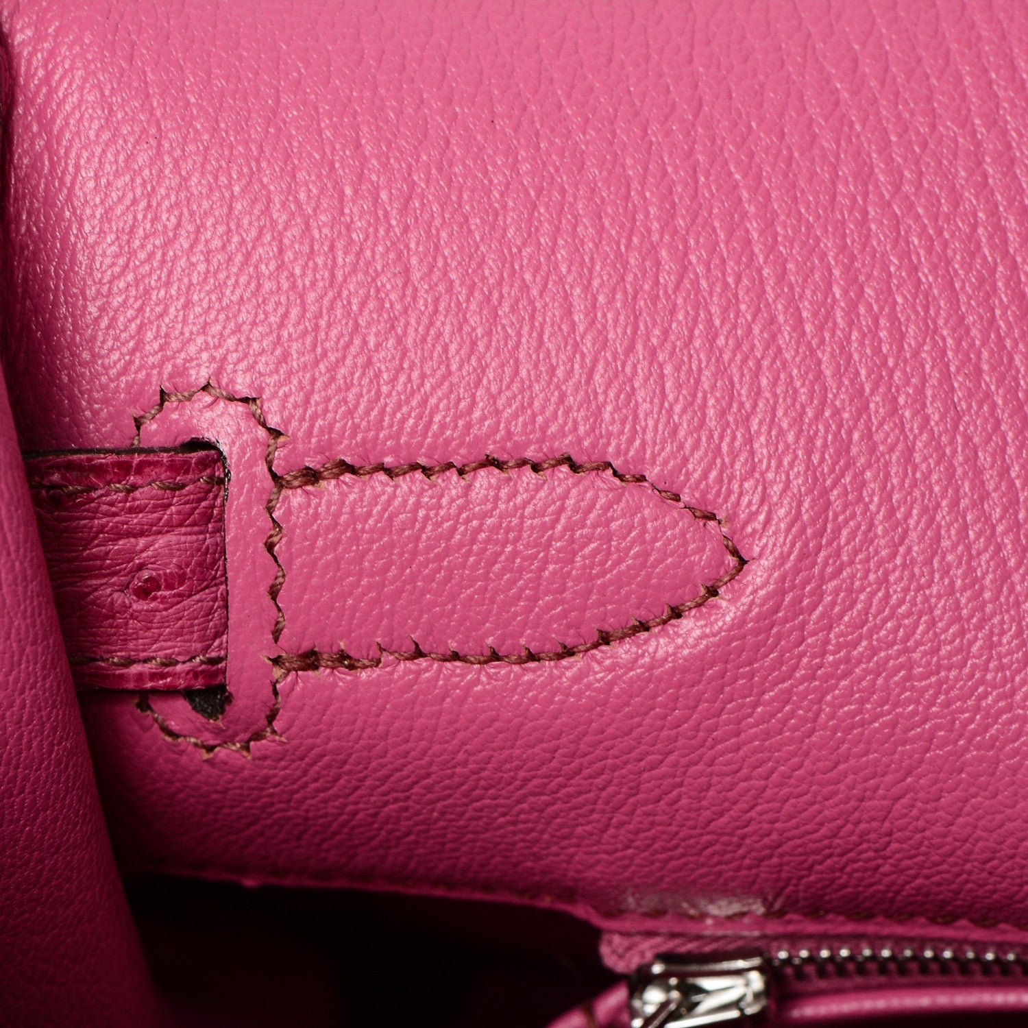 Hermes Ostrich HAC Birkin 32 Fuchsia 21 of 28