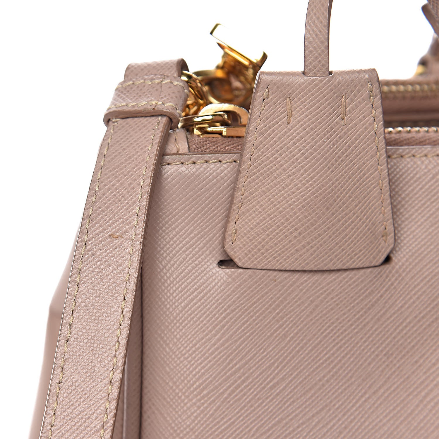 Prada Saffiano Medium Galleria Double Zip Tote Cammeo 18 of 31