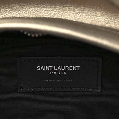 Saint Laurent Metallic Lambskin Mini Toy City Backpack Gold 5 of 5