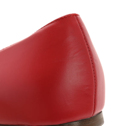 Valentino Garavani Nappa Vlogo Flats 38.5 Rouge Pur 10 of 11