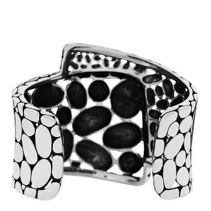 John Hardy Sterling Silver Kali Pebble Overlap Cuff Bracelet 2 of 3