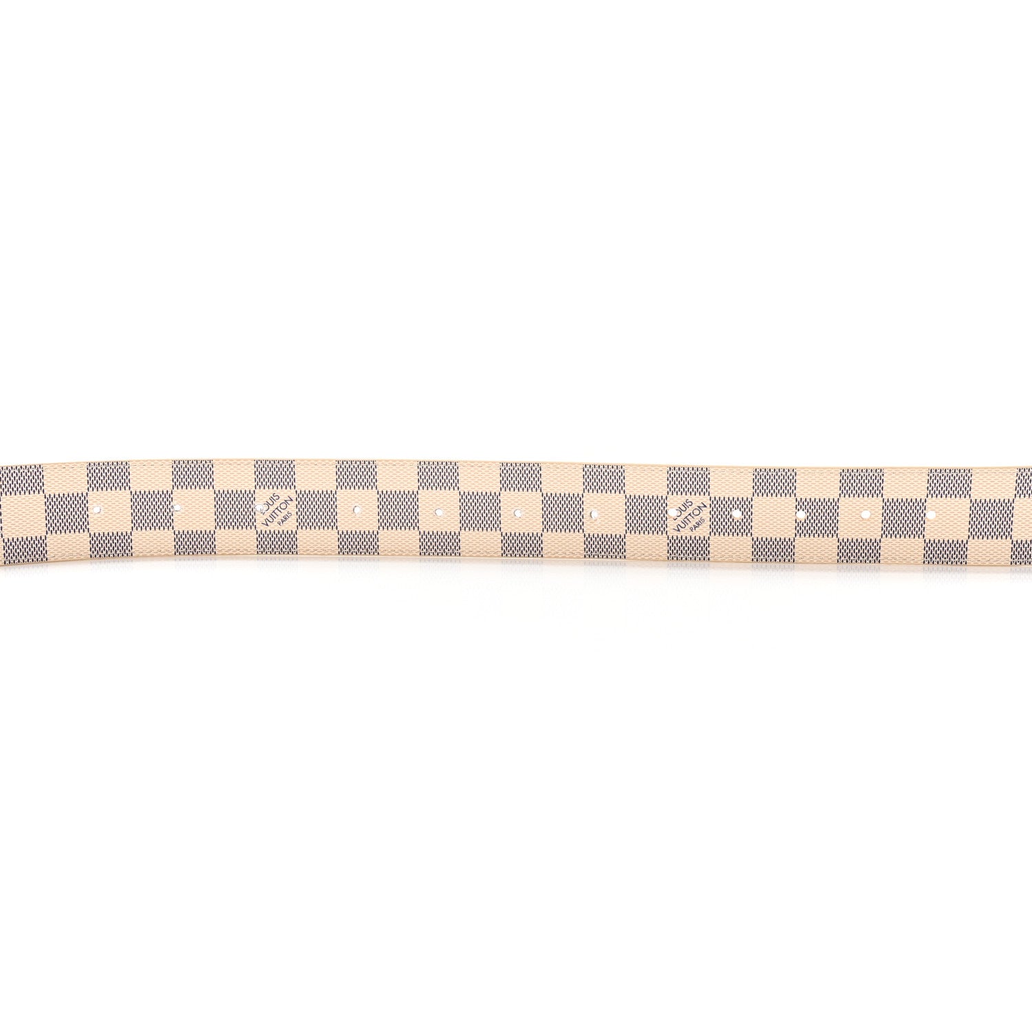Louis Vuitton Damier Azur LV Initiales Belt 110 44 3 of 6