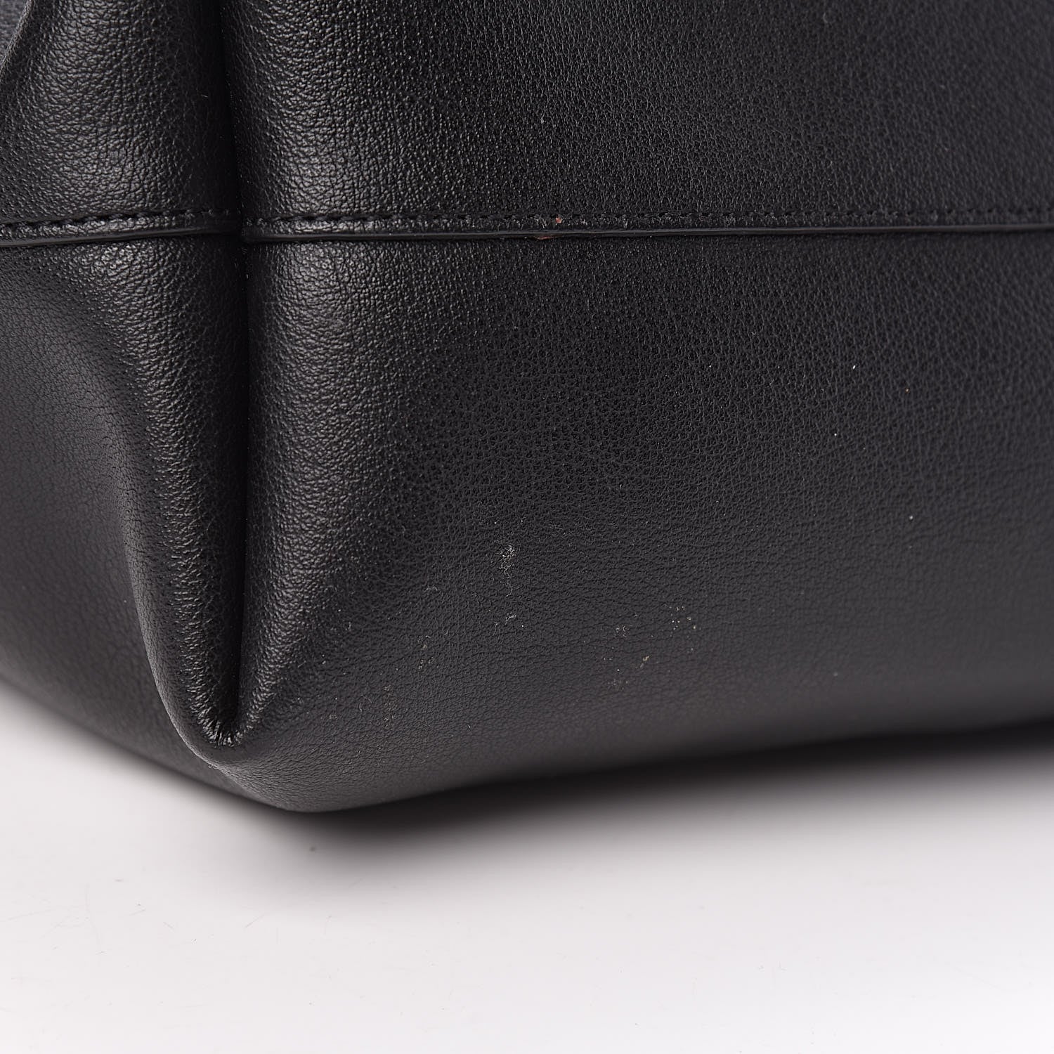 Saint Laurent Calfskin Large Shopping Tote Black 11 of 17
