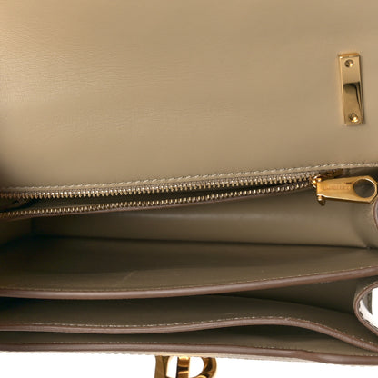 Burberry Calfskin Monogram Embossed Small TB Chain Bag Honey 5 of 8