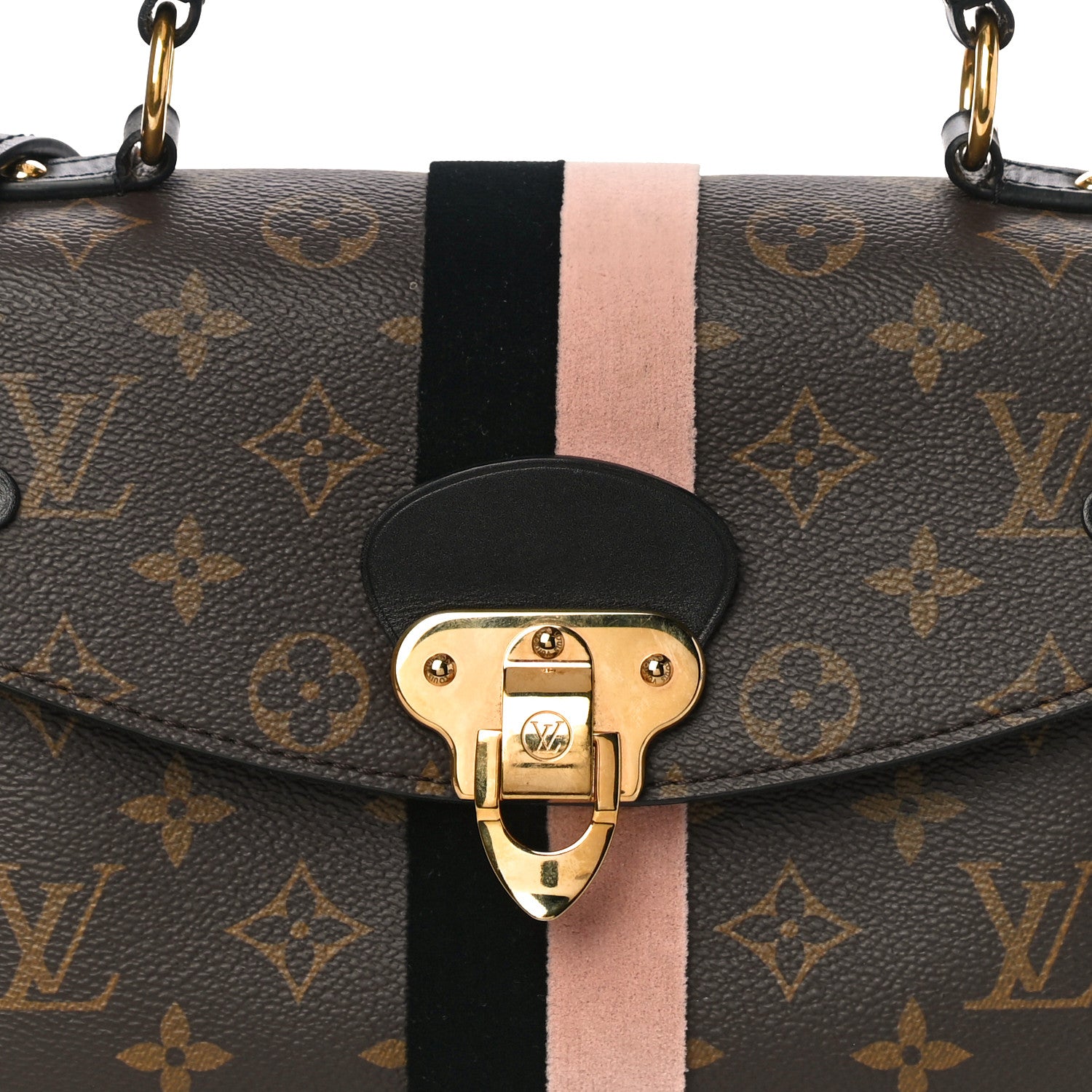 Louis Vuitton Monogram Georges BB Black Rose Poudre 7 of 10