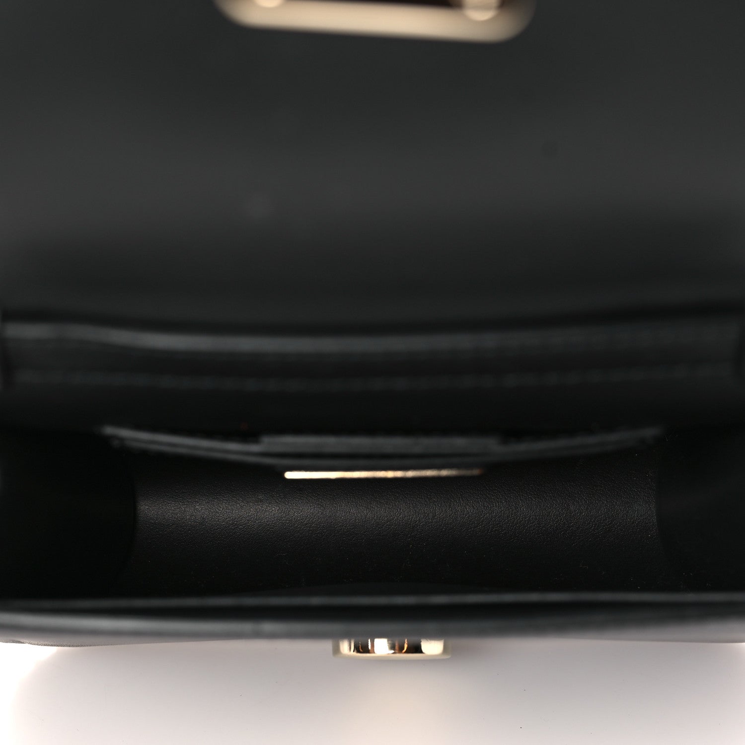 Salvatore Ferragamo Calfskin Studded Mini Vara Bow Rainbow Crossbody Bag Black 5 of 8